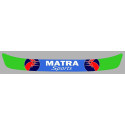 MATRA Helmet Visor Sunstrip laminated decal