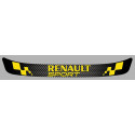 CAR " R " Sport Helmet Sunstrip Visor laminated decal