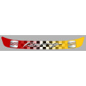 SEAT RACING Helmet Visor Sunstrip Sticker