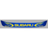 SUBARU Helmet Visor Sunstrip Laminated decal