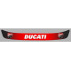 DUCATI Sticker Visière Casque vinyle laminé
