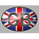   UK  Sticker MOTO 3D UV 75mm x 50mm