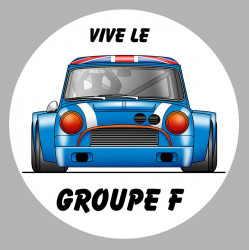 GORDINI RENAULT Groupe F Dauphine Sticker UV 75mm                            
