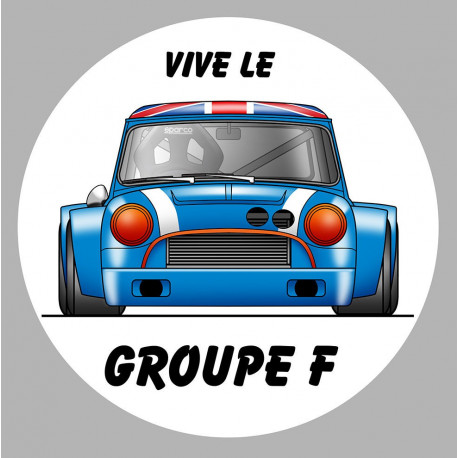 GORDINI RENAULT F Groupe Dauphine Sticker UV 75mm                            