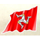 TT ISLE OF MAN  Sticker UV 75mm