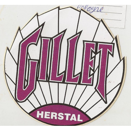 Sticker  " GILLET "