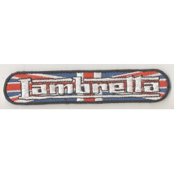  LAMBRETTA Embroidered badge  103mm x 20mm