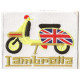  LAMBRETTA Embroidered badge  103mm x 20mm