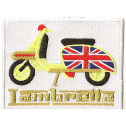  LAMBRETTA Embroidered badge  90mm x 70mm