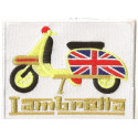 LAMBRETTA Ecusson tissus  90mm x 70mm