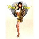 Pin Up  ARMY " Honey "  laminated decal  120mm x 83mm