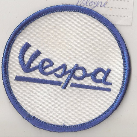  VESPA YELLOW EMBROIDERED BADGE