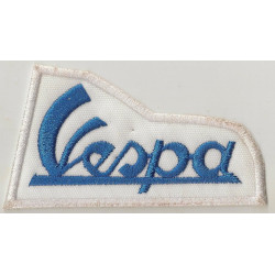  VESPA  UK / ITALIA1N EMBROIDERED BADGE 75mm