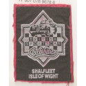 Embroidered badge SHALFLEET ISLE OF WIGHT 70mm x 53mm