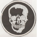 Ecusson tissus  SKULL 70mm