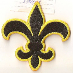  Embroidered badge  LYS 65mm x 60mm