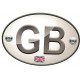   GB  Sticker MOTO 3D UV 75mm x 50mm