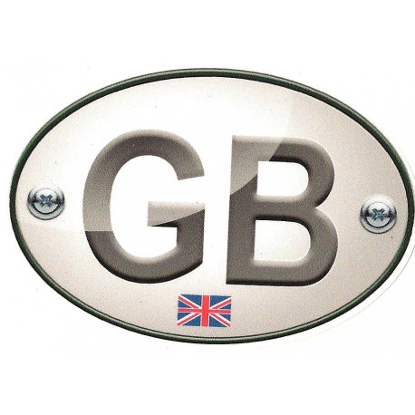   GB  Sticker MOTO 3D UV 75mm x 50mm