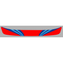 MARTINI Racing Helmet Visor Sunstrip Sticker