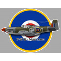 MUSTANG P.518 Sticker