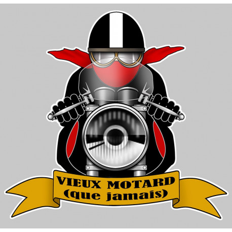 VIEUX MOTARD Sticker 