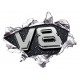 V8 DROIT Sticker