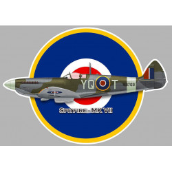 SPITFIRE MKVII Sticker 