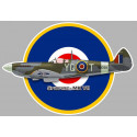 SPITFIRE MKVII Laminated decal