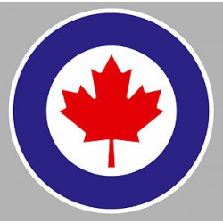 COCARDE CANADA  Sticker 