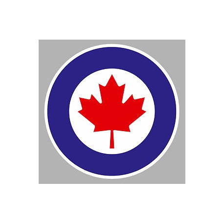 COCARDE CANADA  Sticker 