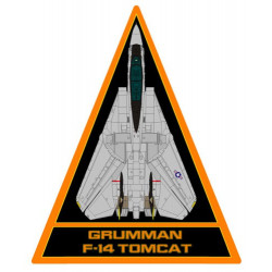 F14 TOMCAT JET TOP GUN   Sticker 