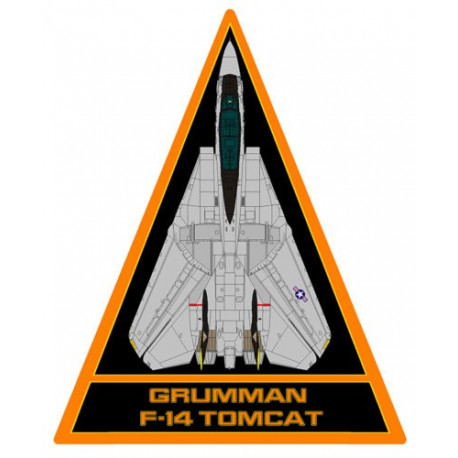  F14 TOMCAT JET TOP GUN  Sticker