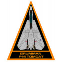 GRUMMAN F14 TOMCAT  Sticker vinyle laminé