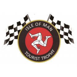 TT ISLE OF MAN  laminated decal