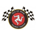 TT ISLE OF MAN  Sticker vinyle laminé