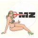 MZ  right  Pin Up Sticker UV 