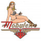 MOBYLETTE  right Pin Up Sticker 