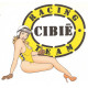  CIBIE  Pin up Sticker 