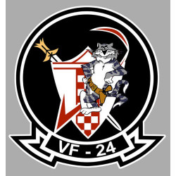 VF24 TOMCAT FIGHTING  SQUADRON sticker