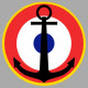 MARINE FRANCAISE  Sticker  