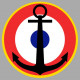 MARINE FRANCAISE  Sticker  