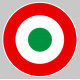 ITALIAN target Sticker UV   