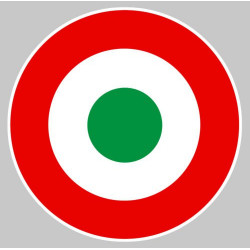 ITALIAN target Sticker UV   