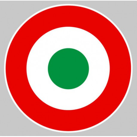 ITALIAN target Sticker UV   