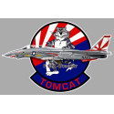 F14A TOMCAT SUNDOWMERS  Laminated decal