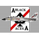 F14A TOMCAT BLACK ACES  Sticker UV   