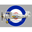 GLOSTER GLADIATOR MK1  Sticker