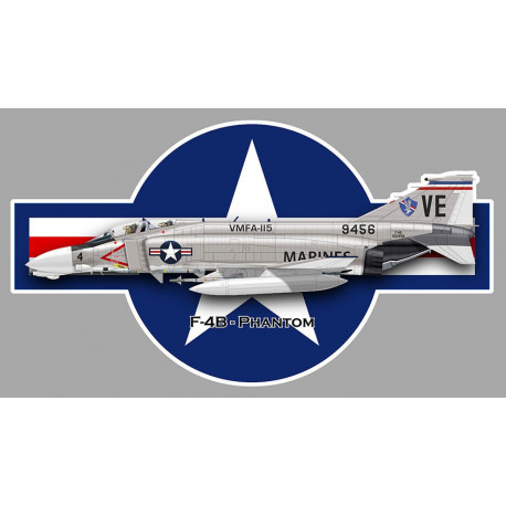 F4 PHANTOM Sticker 