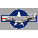 F-4B PHANTOM Sticker vinyle laminé