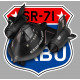 SR71 BLACK BIRD HABO Sticker 